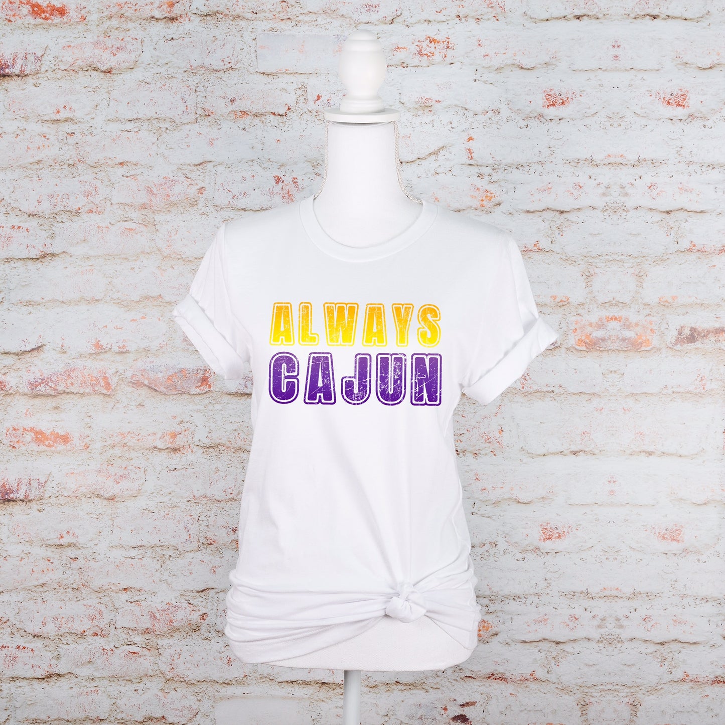 Always Cajun - Purple & Gold