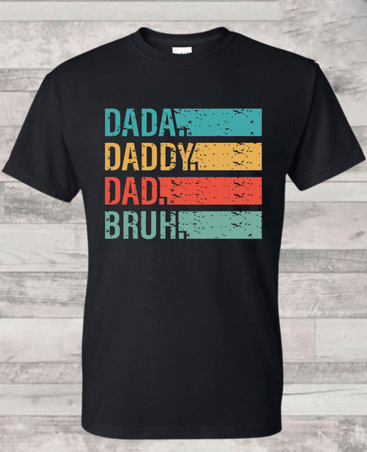 Dada, Daddy, Dad, Bruh